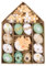 Valery Madelyn 40er Ostereier zum Aufhängen für Osterdeko,Nature künstliche Ostereier für Ostern Deko,Grün Braun Ornament für Osterkörbchen Frühlingsdeko,Ostern Geschenke Kinder(L)