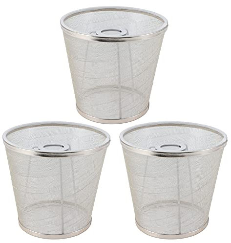 Stoff-Lampenschirme für E14 Fassung, 3-Stück, Europäischer Stil, für Kerzenleuchter und Wohnzimmer