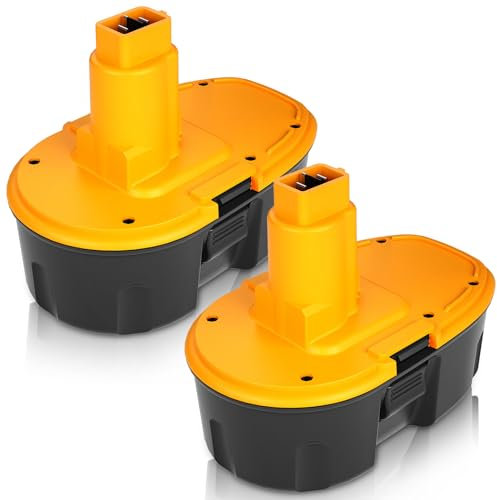 Catastro 2 Stück 4.5Ah DC9096 Akku Ersatz für Dewalt Akku 18V NI-MH Kompatibel für Dewalt DE9098 DE9095 DE9096 DE9039 DW9096 DW9095 DW9098 DE9503 DC9098 DC9099