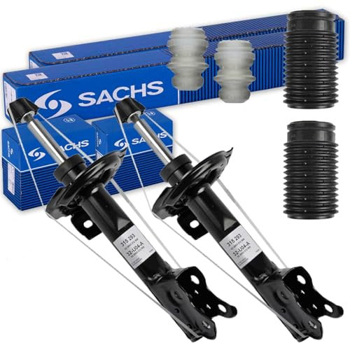 2x SACHS Stoßdämpfer + Service-Kit vorne passend für A/B-Klasse W169 W245