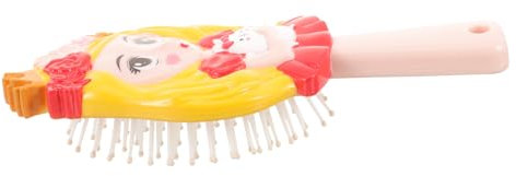 Mikinona ,,,,ROSE pinsel für kinder hairbrush Haarpflegebürste Frisierbürste Kinderbürste süßer Haarkamm Damen Haarkamm Frauen kämmen entwirrende Paddelbürste Plastik