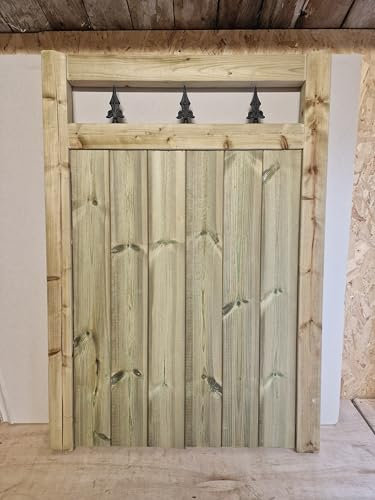 Wooden TVG Garden Gate Pedestrian Gate Wooden Pressure Treated 5ft 150cm,wooden garden gate, garden gates wooden, garden gates wooden, garden gates wooden, (150cm high x 83cm Wide x 5cm deep)