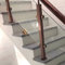 Edelstahl Glas Geländersystem Komplettset für Innen und Außen Deck Balkon Glas Geländer Pfosten mit Treppenpfosten Glas Balustrade Absperrsäule