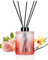 M&SENSE Wild Rose Large Reed Diffuser, 500ml Scented Diffuser with Sticks, Home Fragrance Gift for Bedroom, Bathroom, Office Decor, Non Toxic Long Lasting Scent for Man & Women