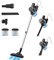 Vexilar C6 Aspirapolvere con Filo Potente 28KPa,Cavo da 7 Metri,Scopa Elettrica con Filo Potente,Aspirapolvere Portatile 3 in 1 Ultra-leggero,per Auto/Tappeti/Tutti i tipi di Pavimenti,‎Grigio Argento