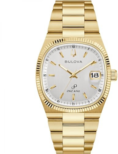 Bulova Super Seville Gold Men's Watch 97B223 Precisionist Steel case and Bracelet