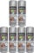 MIXEL All-Purpose Grey Primer Spray Paint, Quick Drying, Indoor and Outdoor Use, Matte Finish, Easy to Apply, Long-Lasting, For Metal, Wood, & Plastic, 250ML (6 PCS)