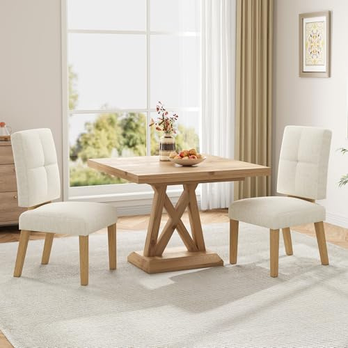 HOMRELEXA Holz esszimmerstühle 2er Set, küchenstühle 2er Set, Dining Chairs