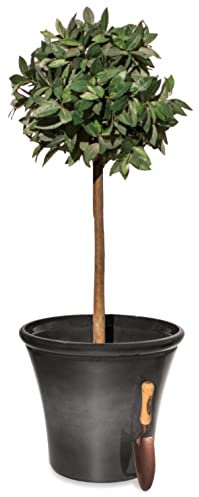 Primrose Carbon Glaze Effect Bowl Planter Frost & Fade Resistant 55cm (21.7in)