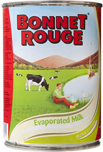 Bonnet Rouge - Envase de Leche Evaporada, 410 g (el embalaje puede variar)