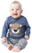 Baby - Jungen Schlafanzüge Kleiner Schmusebär, Blau, 86/92