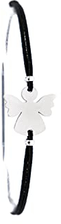 Made by Nami Stretch-Armband für Mädchen & Frauen - Elastische Freundschafsarmbänder für beste Freundin, Mutter & Tochter - Glücksbringer & Talisman - Valentinstags-Geschenk (Schutzengel)