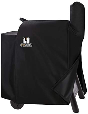 SUPJOYES Grill Cover for Traeger Pro 22 & 575 Series, Wood Pellet Smoker Cover for Traeger, Heavy Duty Waterproof BBQ Accessories with Special Zipper Design