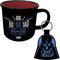 Pyramid International GP85922 Star Wars Darth Vader Ceramic Mug and Woven Keyring Set in Presentation Gift Box, I Am Your Father Design 11oz Capacity, Black/White/Blue