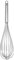 METRO Professional Schneebesen, 44 cm, Edelstahl, Rührbesen für Mischen, Rühren Von Teig, Eiern, Aufschäumen, Schlagen, Hohe Qualität Whisk für Wohnküche, Esszimmer