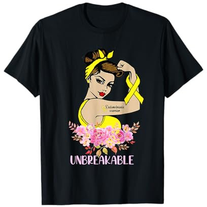 Endometriosis Warrior Unbreakable Arm Tattoo Strong Woman T-Shirt