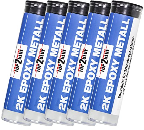 Top2Glue 2K Epoxidharz Knete Epoxidkitt Reparaturknete extra stark (280g)