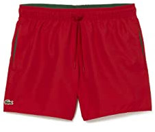Lacoste Maillot de Bain Homme , Red/Green, L