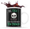Planetee Mug prénom personnalisable Panda énervé pas touche | Tasse personnalisée humour fun et drôle pour idée cadeau originale
