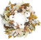 VRDREM Herbst Dekor Kränze für Haustür im Freien, Herbst Dekorationen für Haus und Veranda Neutraler, Herbst Pumbkin Kranz für Halloween Thanksgiving Ernte Dekoration Indoor Bauernhaus Wand Dekor (B)