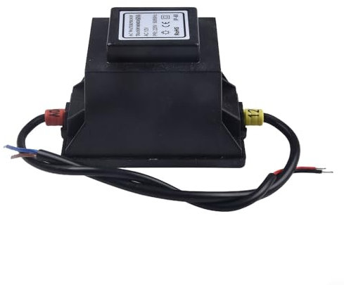 HEIBTENY LED-Transformator,Wasserdichte IP68-Transformatoren,LED Trafo 12V Volt Netzteil AC/AC, Outdoor Netzteil Trafo(60W)