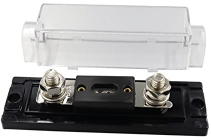 ibasenice Porte-fusible Coupe Circuit Batterie Disjoncteur 250 Ampères Bloc De Fusible Bloc De Distribution De Bornes De Batterie Auto Alliage De Zinc 150a Brancher