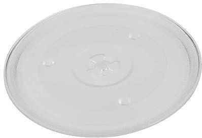 HEMOTON Glasteller Für Mikrowelle Ersatz Für Glasplatte Für Mikrowelle Glas-drehteller Für Durchmesser Transparent Geeignet Für Y-typ Bruchfest Und Hitzebeständig Für Täglichen Gebrauch
