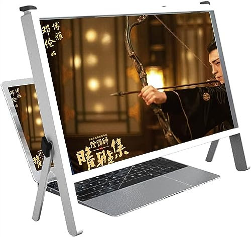 BUNIQ Lupen 22 Zoll Laptop-Lupe, Laptop-Bildschirm-Lupe-Schutzhalter, Laptop-Bildschirm-Lupe
