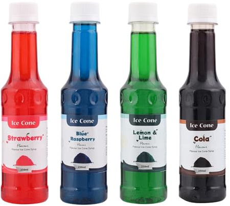 jarabe (250, Blue Raspberry, Classic Cola, Strawberry, Lemon & Lime)