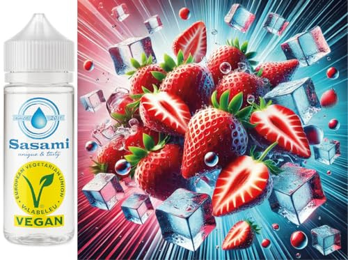 Fraise - Strawberry Ice arôme concentré - Vegan - Sasami - 100 ml