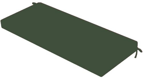 HLXHG 3cm Dicke Sitzauflage Sitzkissen Bank, Bankauflage Outdoor Wasserdicht, rutschfeste Bankkissen Sitzpolster Waschbare, Gartenbank Auflage Stuhlkissen Bankpolster Für Fensterbank,Grün,160x50x3cm
