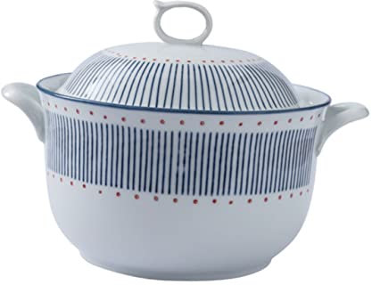 COLLBATH Recipiente Decorativo De Cerámica Con Tapa Utensilio De Cocina Creativo y Práctico