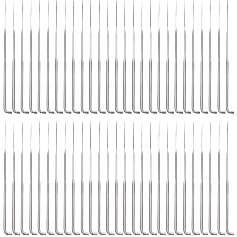 100 Stücke Häkelnadel Nadelset Filznadeln, Handwerk Stickwolle Filzen Stochernadeln Kits Set Stich Stanz werkzeug, DIY Wolle PIN Filzwerkzeuge Set für Hand Handwerk DIY Nähen Handarbeit Handwer (S)