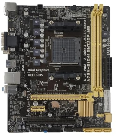 Carte mère Fit for ASUS A78M-E/D415MT/DP_MB Carte mère mATX A78 Socket FM2 + DDR3 SATA3 VGA DVI-D for Athlon/Series