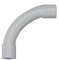 Gaestopas - Manguito union curvado 90 pvc m16 gris