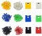 Miayon Jumper-Kappen-Set, 600 Stück, 2,54 mm, Kurzschluss-Kappe, Überbrückungsstecker für Arduino Raspberry Pi PCB, DVD, HDD