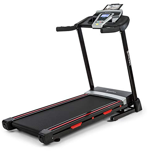 CAPITAL SPORTS Pacemaker F80 Laufband für Zuhause Klappbar, Laufband Klappbar Elektrisch Walking Pad Treadmill Laufmaschine, 1-14 km/h, 9 Programme, 4P-AntiShock Suspension