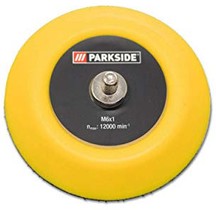 Polierteller mit Klettaufnahme Ersatz Polierteller für Polierpads passend für die Parkside LIDL Ausbesserungspolierer PAAP 12 B2 LIDL IAN 341740 und IAN 338173