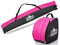 Rawstyle Skitasche Ski-Schuh-Tasche Set, SKI-Tasche, 160cm oder 180cm, wasserdicht, Ski Bag, Ski Cover, Wintersport, Kombi (schwarz-pink, Set 160cm)