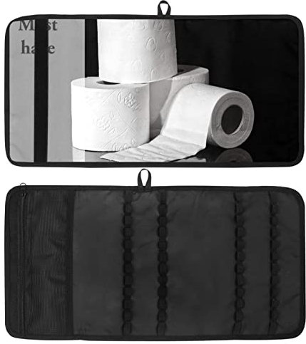 Rouleau de papier toilette de voyage pour artiste, trousse à crayons