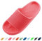 Sumvov Chaussures Claquette de Bain Piscine et Plage pour Femmes Hommes, Chaussons Tongs Antidérapantes Super Douces Semelle épaisse, Cozislides Original Slides Cloud Slippers(Rouge,40-41)