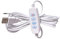Haveratio DC5V LED Dimmer Cable de extensión Puerto USB Cable de alimentación Controlador de atenuación para Luces LED, Luces de Cinta, Luces de Cinta Blanca