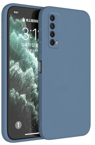 Topme Handyhülle Hülle Fur Huawei P Smart 2021 (6.67 Inches) Case Schutzhülle, Hautschutz Aus TPU Silikonhülle - Lavendelgrau