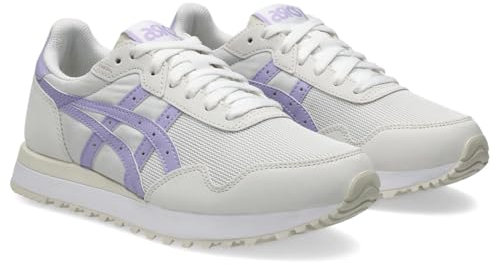 ASICS Femme Tiger Runner II Sneaker, LUMIÈRE Blanche/Violette, 38 EU