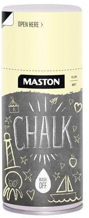 Maston Spray Paint Chalk Yellow Matt 150ml