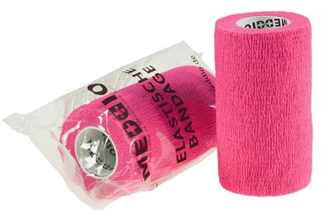 Vethaft Extra selbsthaftende Bandage 10cm Haftbandage für Huf-, Klauenpflege + Veterinärmedizin, Farbe:neonpink