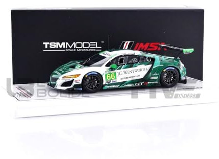 True Scale Miniatures TSM430752 - Acura NSX GT3 EVO22#66 Gradient Racing IMSA 24H Daytona 2023 - maßstab 1/43 - Modellauto