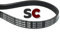 SC - Courroie de machine à laver EPJ 1210 (80001704)