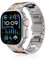 MaEiol Edelstahl Metall Armband für Apple Watch 49mm 45mm 44mm 42mm / Apple Watch Series 10 46mm, Iron Man Premium Metall Ersatzarmband für iWatch Ultra 2/SE/Series 10 9 8 7 6 5 4 3 2 1, Titan&Orange
