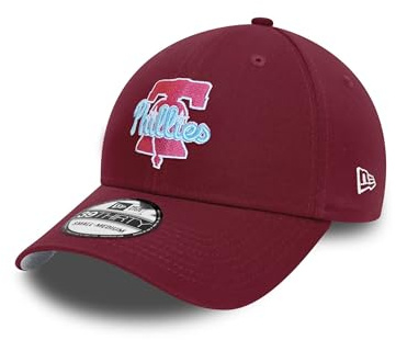 New Era MLB Fankappe Baseball 39Thirty Kappe Teamlogo Stretch Cap gebogener Schirm NY LA